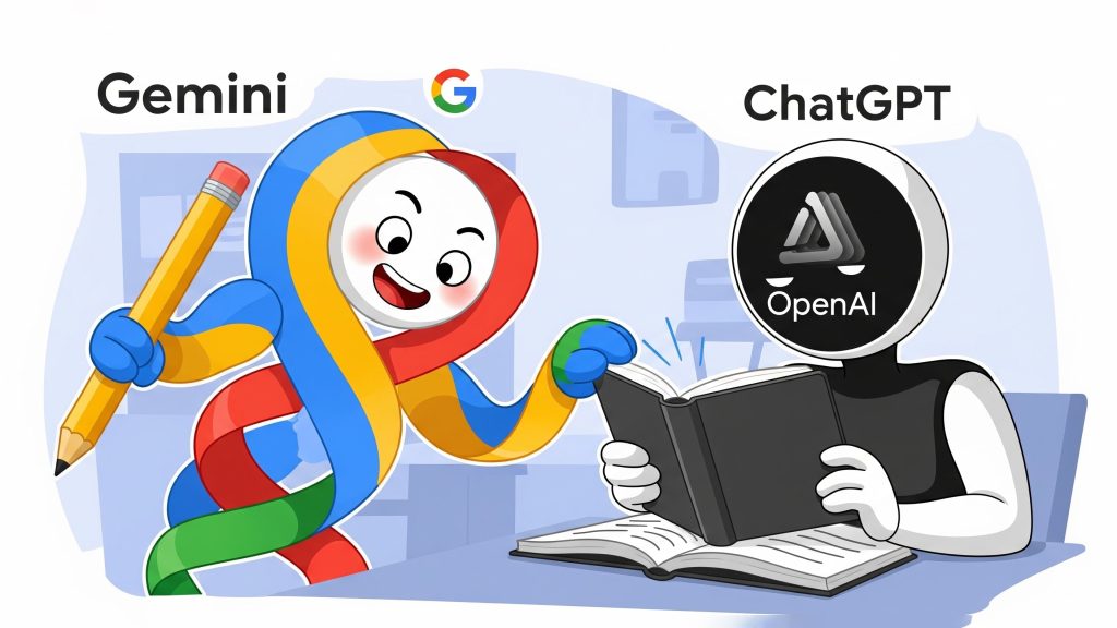 Gemini copia ChatGPT, perché a nessuno piace essere l’IA “cattiva”
